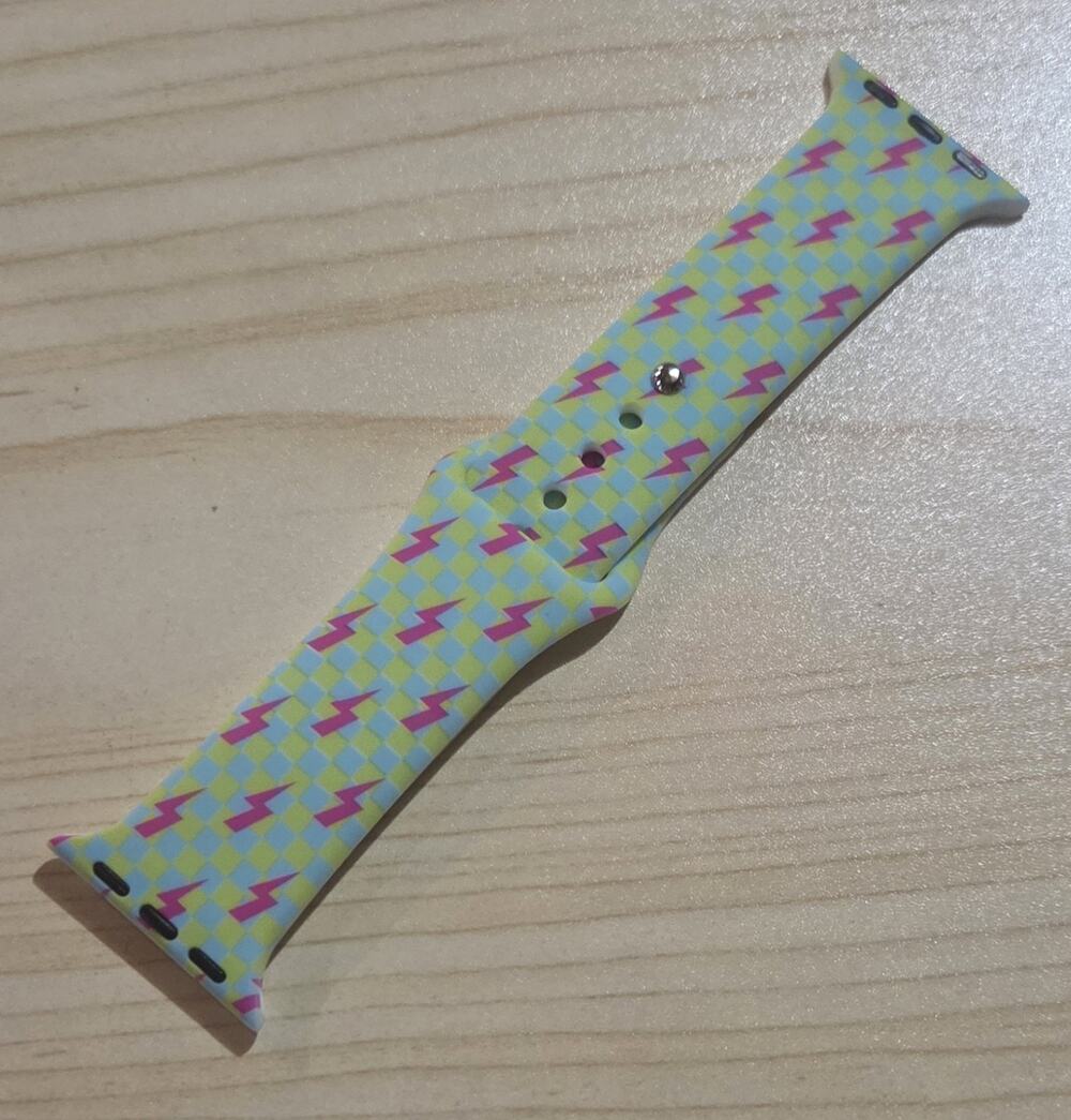 Western Design Silicone Sport Watch Band Compatible w Apple Watch 42/44/45mm